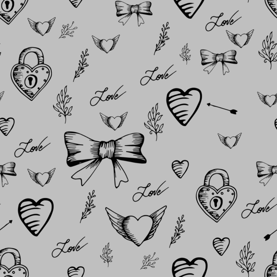 Valentine's Day 12 Brushes - Free ZIP Download | MyPhotoshopBrushes